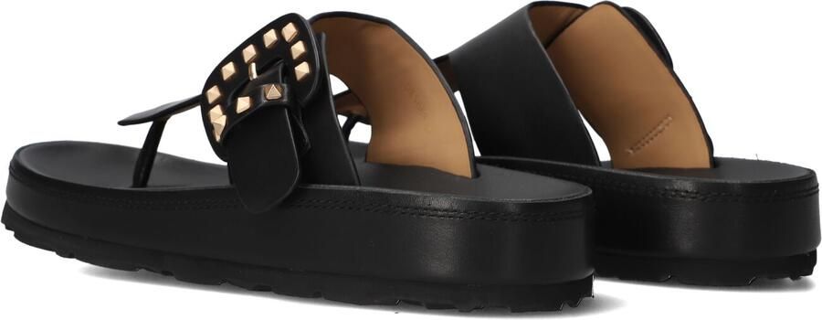 STEFANO LAURAN Zwarte Slippers Dk5668 - Foto 5