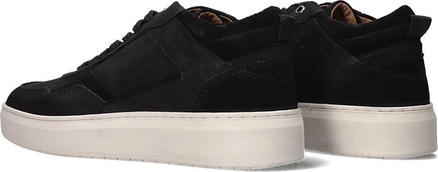 STEFANO LAURAN Lage Sneakers Heren Enzo-65 Nubuck Zwart - Foto 3