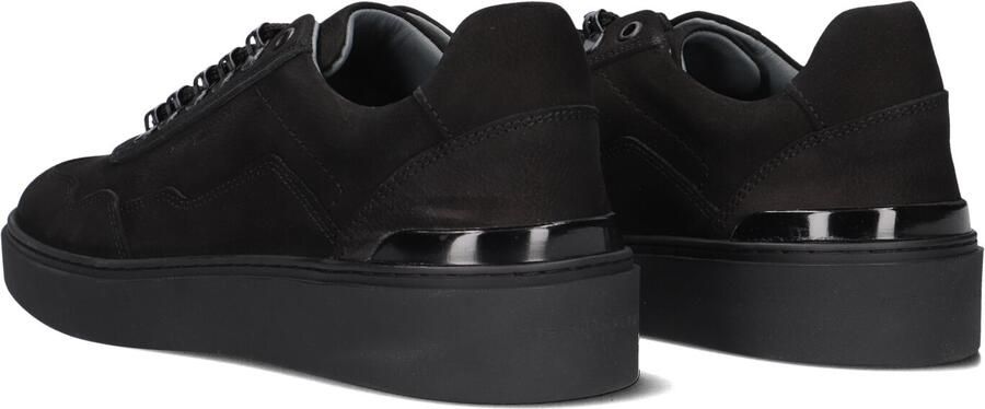 STEFANO LAURAN Lage Sneakers Heren Lj2502 Nubuck Zwart - Foto 3
