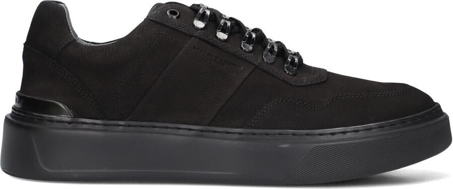 STEFANO LAURAN Lage Sneakers Heren Star 003 Nubuck Zwart
