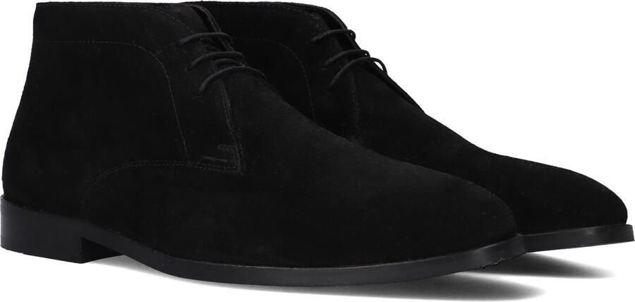Stefano Lauran 92301 Veterschoenen Heren Zwart