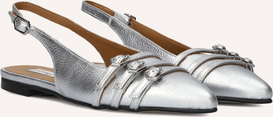 STEFANO LAURAN Slingbacks Dames 15600154 Maat: 41 Materiaal: Leer Kleur: Zilver