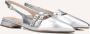STEFANO LAURAN Slingbacks Dames Marianna Maat: 41 Materiaal: Leer Kleur: Zilver - Thumbnail 1