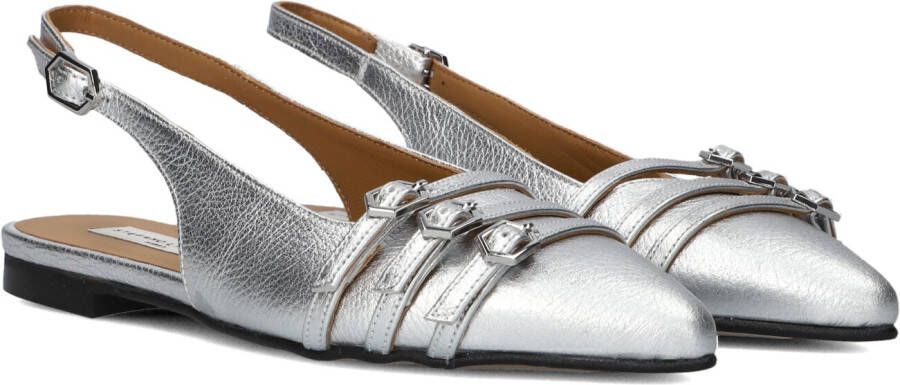 STEFANO LAURAN Slingbacks Dames 15600154 Maat: 36 Materiaal: Leer Kleur: Zilver