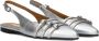 STEFANO LAURAN Slingbacks Dames 15600154 Maat: 40 Materiaal: Leer Kleur: Zilver - Thumbnail 1