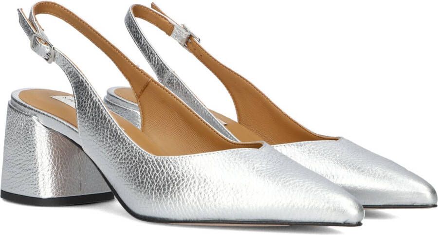 STEFANO LAURAN Slingbacks Dames 1yucca102 Maat: 39 Materiaal: Leer Kleur: Zilver