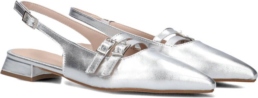 STEFANO LAURAN Slingbacks Dames Marianna Maat: 42 Materiaal: Leer Kleur: Zilver