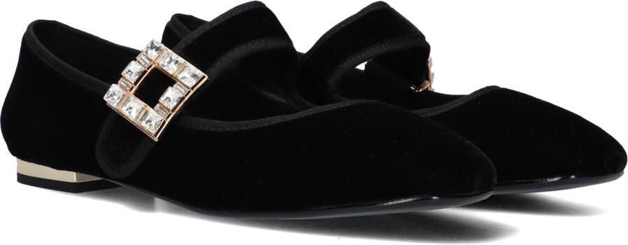 STEFANO LAURAN Ballerina Dames Bailarina Adorno Maat: 41 Materiaal: Suède Kleur: Zwart