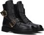 STEFANO LAURAN Veterboots Dames 9637 Maat: 37 Materiaal: Leer Kleur: Zwart - Thumbnail 1