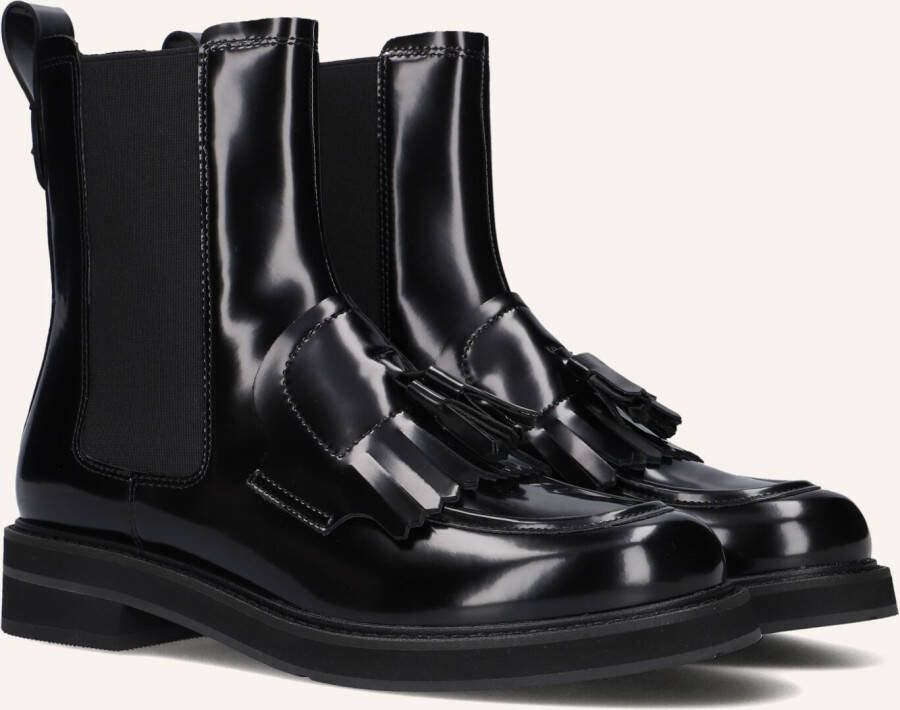 Stefano Lauran Zwarte Chelsea Boots voor Herfst Winter