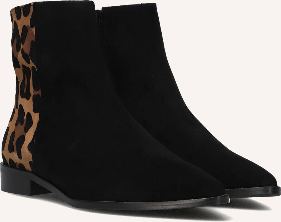 STEFANO LAURAN Enkellaarsjes Dames 22103 Maat: 37 Materiaal: Suède Kleur: Zwart