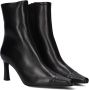 STEFANO LAURAN Enkellaarsjes Dames Alba 1 Maat: 40 Materiaal: Leer Kleur: Zwart - Thumbnail 1