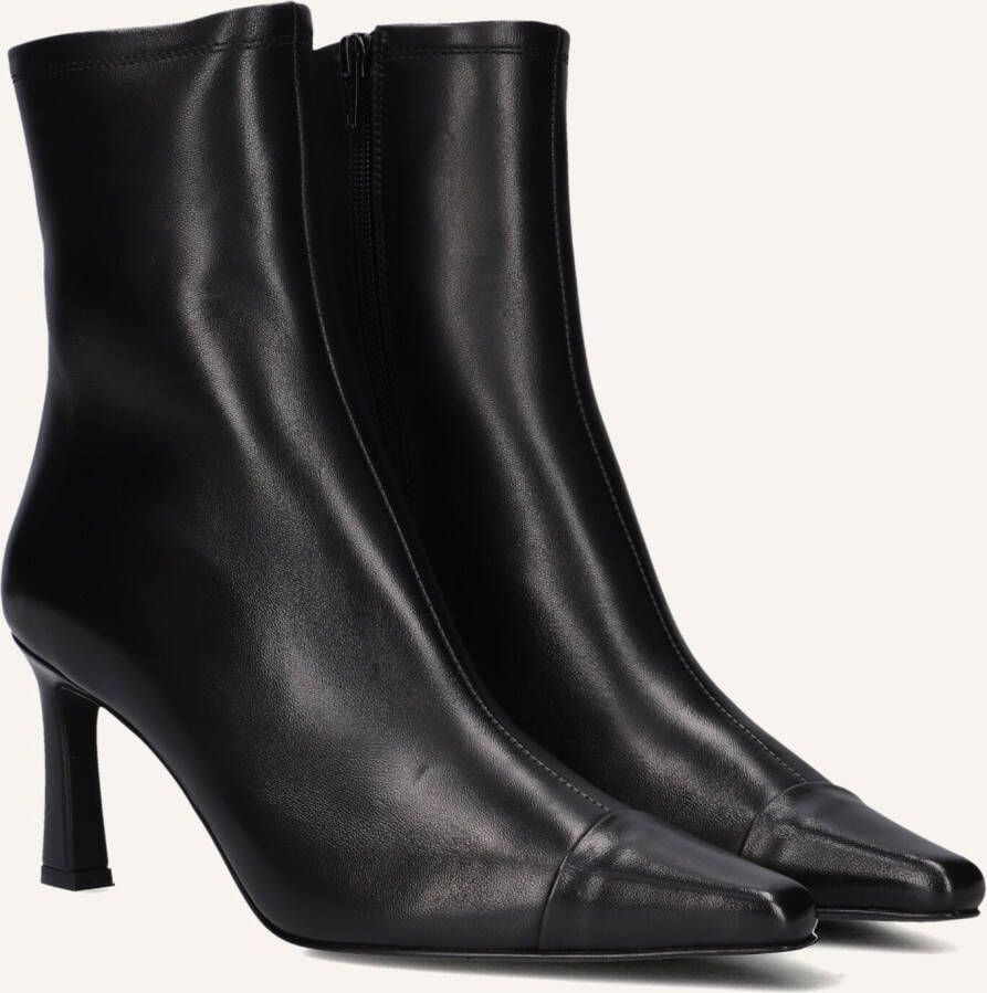 STEFANO LAURAN Enkellaarsjes Dames Alba 1 Maat: 40 Materiaal: Leer Kleur: Zwart