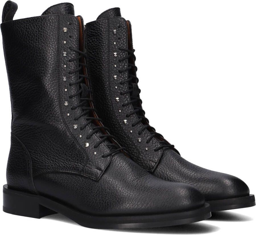STEFANO LAURAN Enkellaarsjes Dames B5666 Maat: 37 Materiaal: Leer Kleur: Zwart