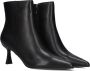 STEFANO LAURAN Enkellaarsjes Dames Botin Maat: 41 Materiaal: Leer Kleur: Zwart - Thumbnail 1