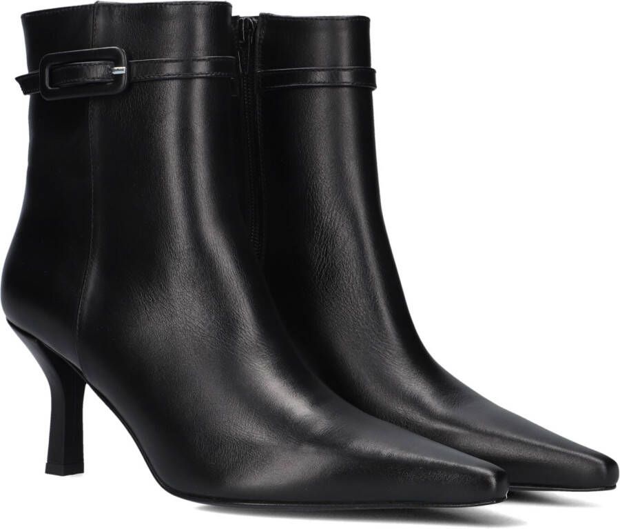 Stefano Lauran Penny2 Enkellaarsjes Enkelboots met rits Dames Zwart
