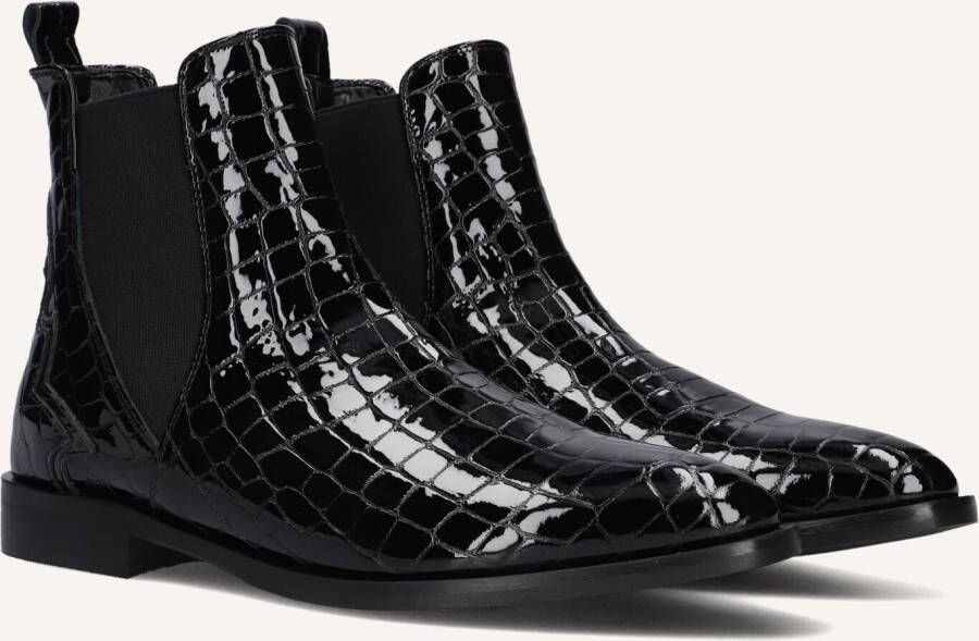 STEFANO LAURAN Enkellaarsjes Dames S3298 Maat: 41 Materiaal: Lakleer Kleur: Zwart