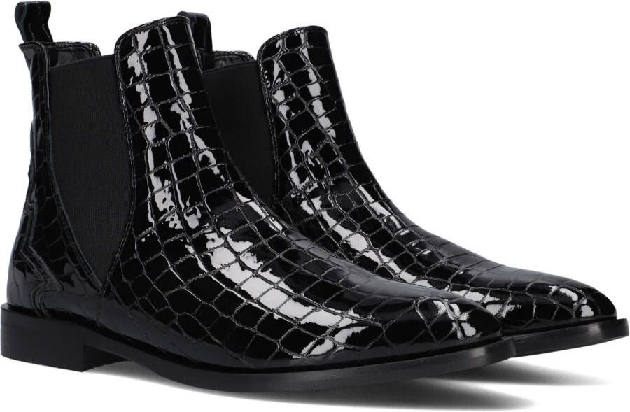STEFANO LAURAN Enkellaarsjes Dames S3298 Maat: 41 Materiaal: Lakleer Kleur: Zwart