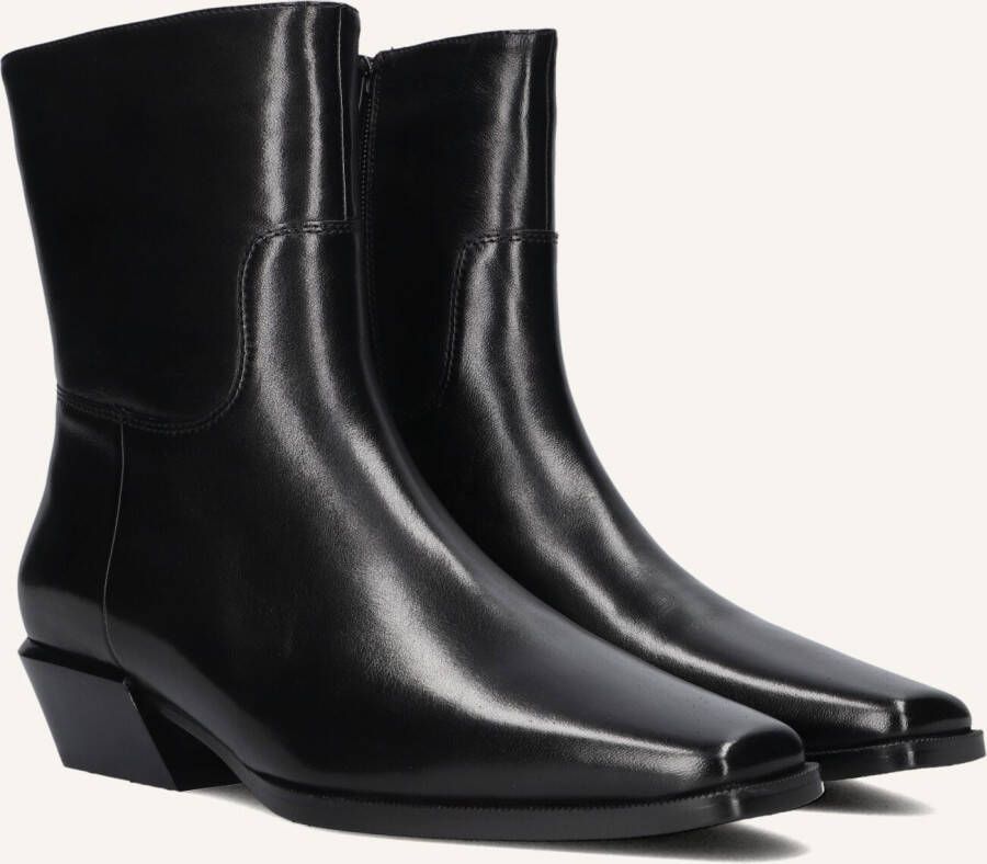 STEFANO LAURAN Enkellaarsjes Dames St2070 Maat: 37 Materiaal: Leer Kleur: Zwart
