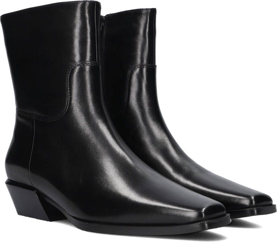 STEFANO LAURAN Enkellaarsjes Dames St2070 Maat: 40 Materiaal: Leer Kleur: Zwart