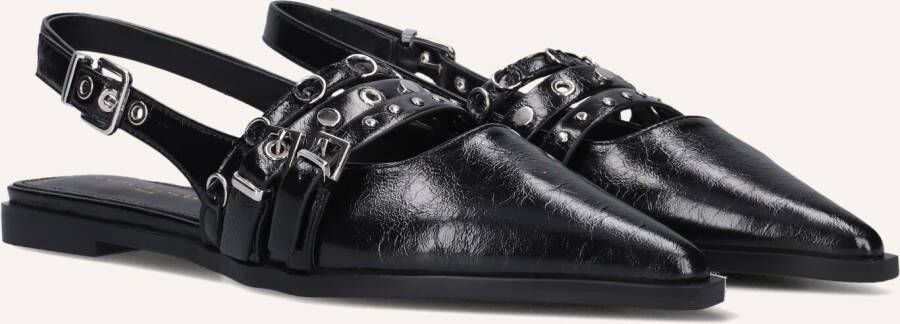 STEFANO LAURAN Slingbacks Dames D241192129 Maat: 41 Materiaal: Leer Kleur: Zwart