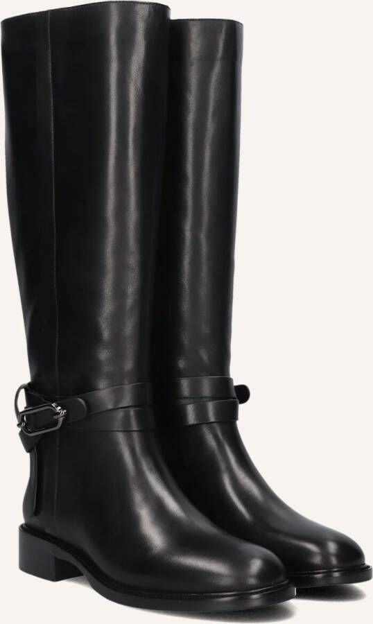 STEFANO LAURAN Hoge Laarzen Dames Pe2076 Maat: 36 Materiaal: Leer Kleur: Zwart