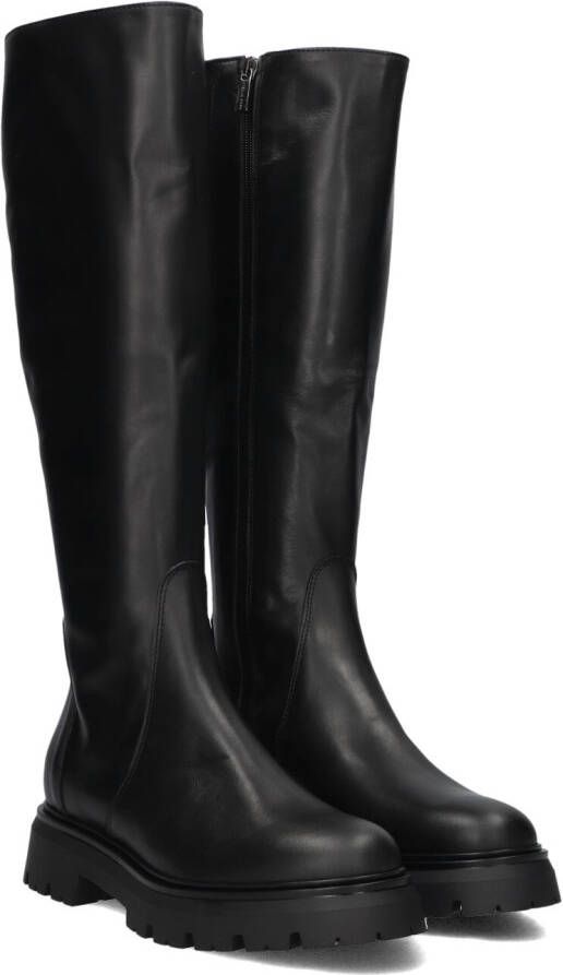 STEFANO LAURAN Hoge Laarzen Dames S3299 Maat: 36 Materiaal: Leer Kleur: Zwart