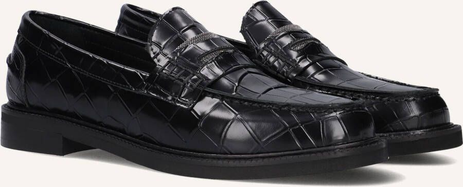 STEFANO LAURAN Loafers Dames 12032 Maat: 39 Materiaal: Leer Kleur: Zwart