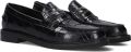 STEFANO LAURAN Loafers Dames 12032 Leer Zwart - Zwart