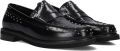 STEFANO LAURAN Loafers Dames 12095 Leer Zwart - Zwart