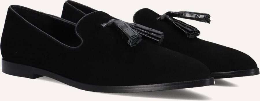Stefano Lauran Bj5615-05 Loafers Dames Instappers Zwart
