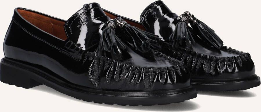 STEFANO LAURAN Loafers Dames Pe2013 Maat: 37 Materiaal: Lakleer Kleur: Zwart