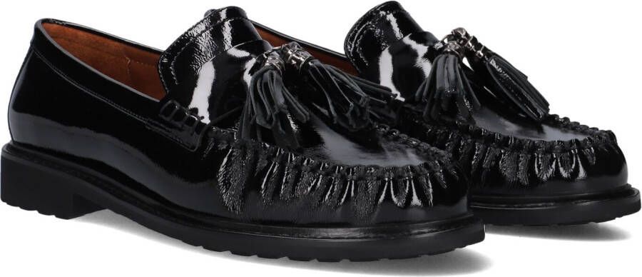 STEFANO LAURAN Loafers Dames Pe2013 Maat: 39 Materiaal: Lakleer Kleur: Zwart
