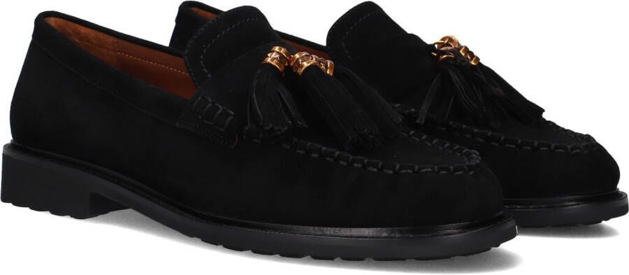 STEFANO LAURAN Loafers Dames Pe2013 Maat: 38 Materiaal: Suède Kleur: Zwart