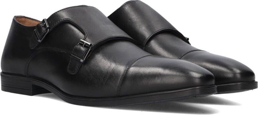 STEFANO LAURAN Nette Schoenen Heren Gesp Maat: 44 Materiaal: Leer Kleur: Zwart