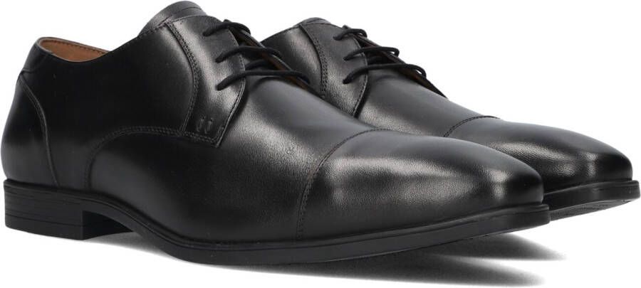 STEFANO LAURAN Nette Schoenen Heren Veter Maat: 43 Materiaal: Leer Kleur: Zwart