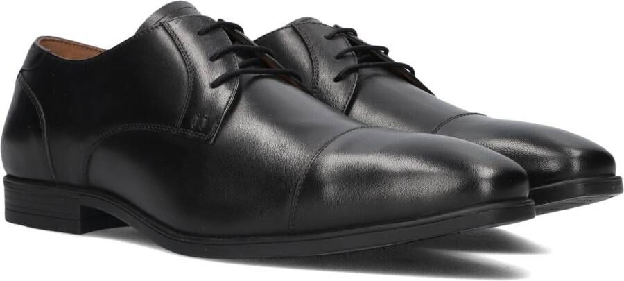STEFANO LAURAN Nette Schoenen Heren Veter Maat: 45 Materiaal: Leer Kleur: Zwart