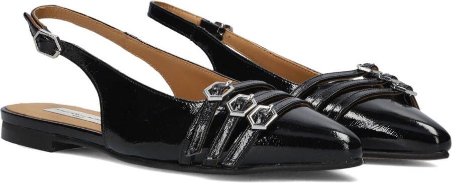 STEFANO LAURAN Slingbacks Dames 15600154 Maat: 39 Materiaal: Lakleer Kleur: Zwart