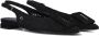 STEFANO LAURAN Slingbacks Dames 586131677 K Maat: 36 Materiaal: Textiel Kleur: Zwart - Thumbnail 1