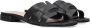 STEFANO LAURAN Slippers Dames 24050 Maat: 43 Materiaal: Leer Kleur: Zwart - Thumbnail 1