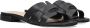 STEFANO LAURAN Slippers Dames 24050 Maat: 43 Materiaal: Leer Kleur: Zwart - Thumbnail 1