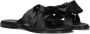 STEFANO LAURAN Slippers Dames 24153 Maat: 43 Materiaal: Leer Kleur: Zwart - Thumbnail 1