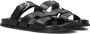 STEFANO LAURAN Slippers Dames 89863 1661 Maat: 43 Materiaal: Leer Kleur: Zwart - Thumbnail 1