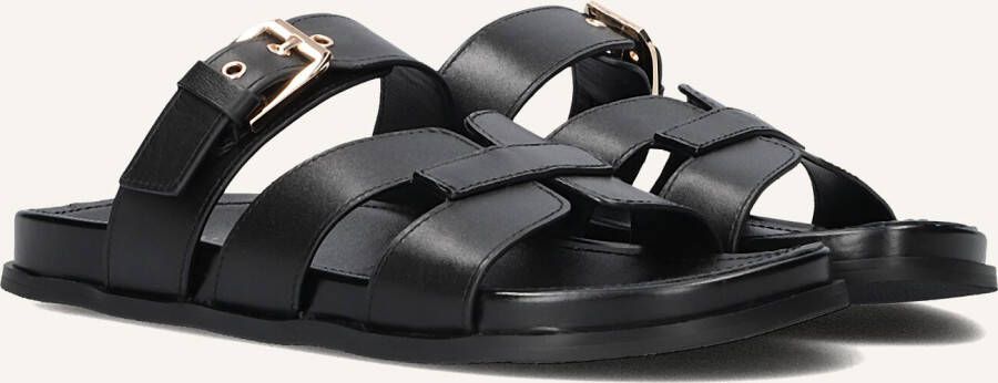 STEFANO LAURAN Slippers Dames 89863 1661 Maat: 43 Materiaal: Leer Kleur: Zwart