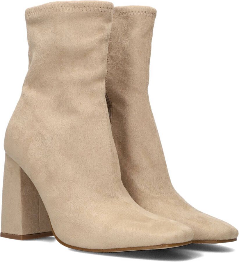 Steve Madden Traverse Enkellaarsjes Enkelboots met rits Dames Beige