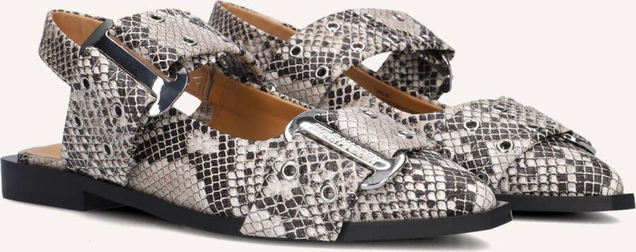 Steve Madden Grand ave lt. beige snake multi bruin
