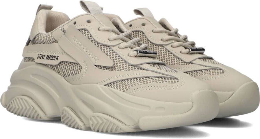STEVE MADDEN Possession-E greige Grijs Kunststof Lage sneakers Dames