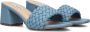 Steve Madden Aspyn Muiltjes Dames Blauw - Thumbnail 1