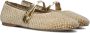 Steve Madden Rejoice-R ballerina's met strass steentjes goud - Thumbnail 1