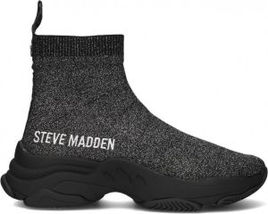 Steve Madden Master sneaker met gebreid bovenwerk en lurex